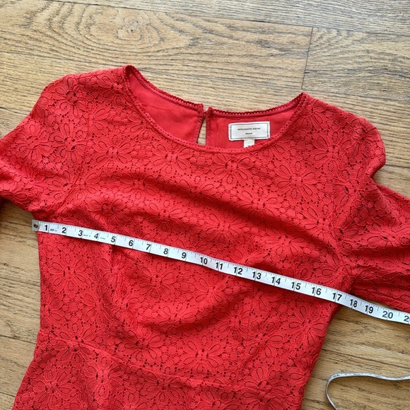 Anthropologie peplum top EUC size 10 - Picture 9 of 15